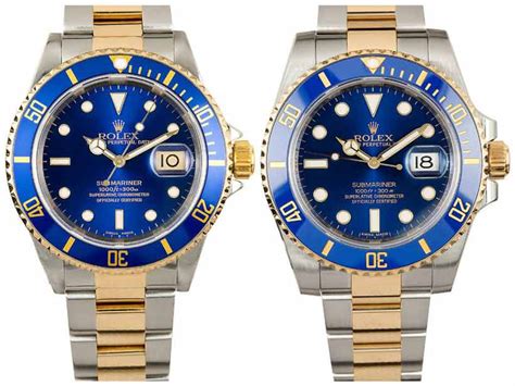 rolex 16613 vs 116613